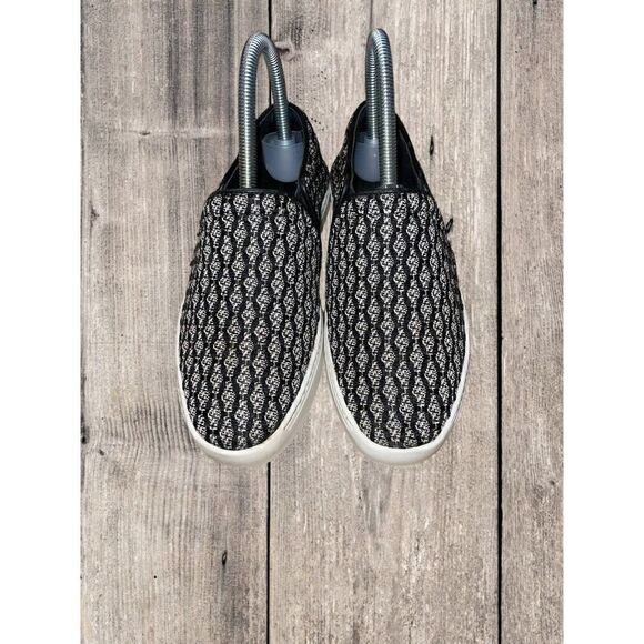 Rag & Bone Kent Knit Slip On Shoes Sneakers Black White Women’s Size 5 - Picture 2 of 9